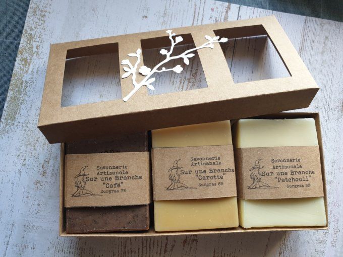 Coffret trio 170g (savons corde)