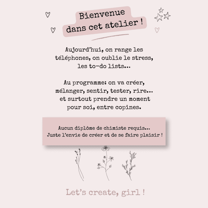 Accueil d’un atelier EVJF créatif à la savonnerie artisanale Sur une Branche dans la Loire