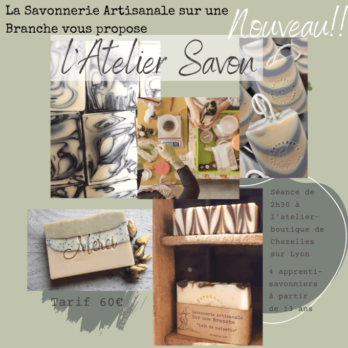 Apprenez à créer vos savons artisanaux lors d’un atelier