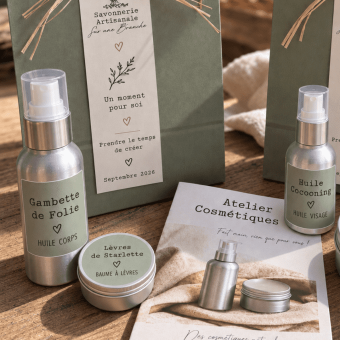 Atelier cosmétique naturel– Soins essentiels du quotidien