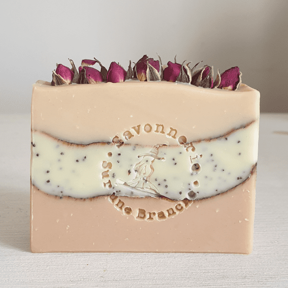 Savon Boutons de roses rouges 100g "Edition Limitée"