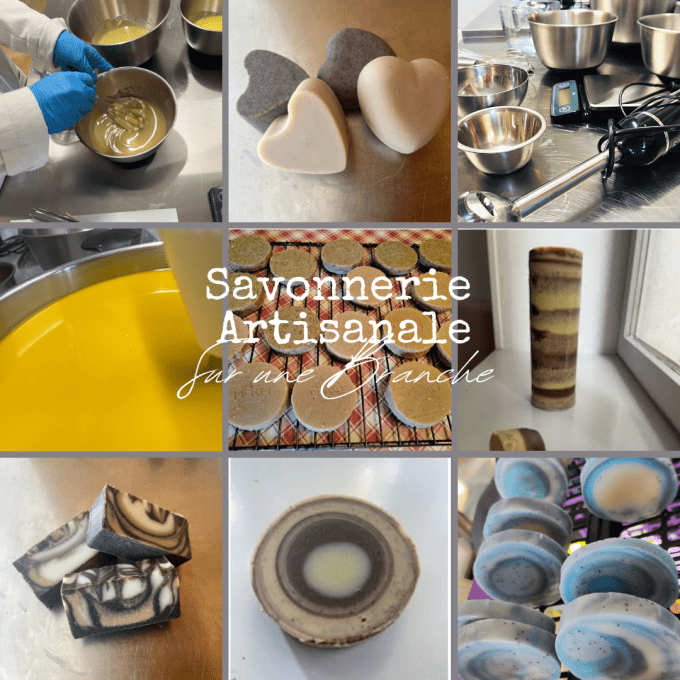 Savonnerie artisanale « Sur une Branche » à Chazelles-sur-Lyon : fabrication de savons naturels en f