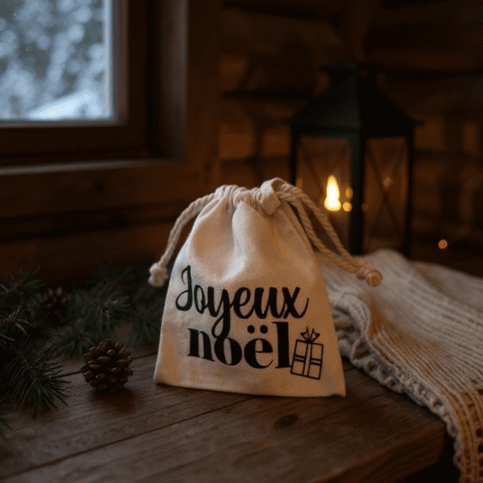 Pochon cadeau 100% coton bio