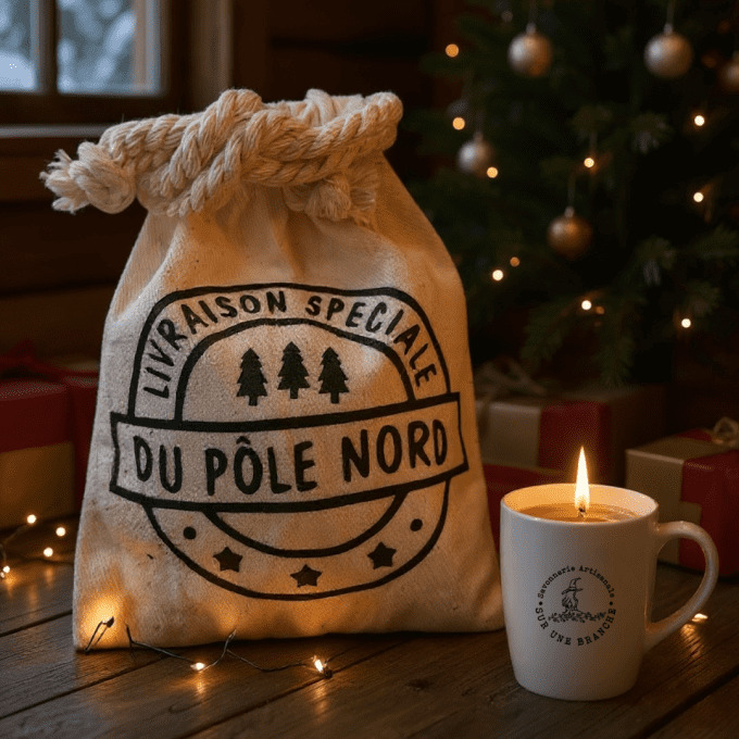 Pochon cadeau 100% coton bio