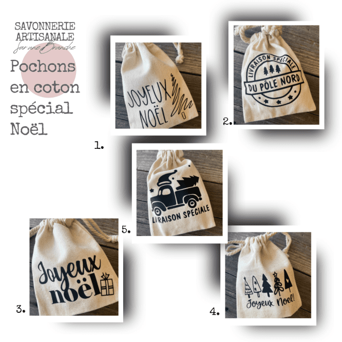 Pochon cadeau 100% coton bio