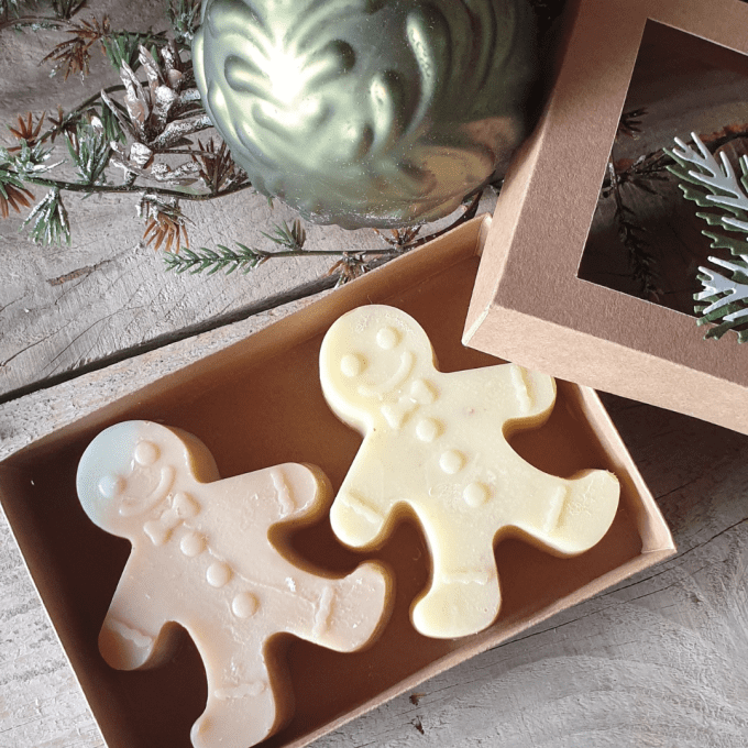 coffret savon bonhomme pain d'épice