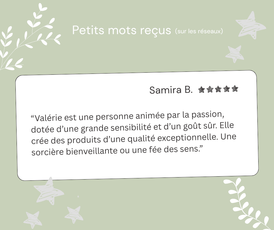 Témoignage client – Samira B. – Retour sur la qualité et la passion